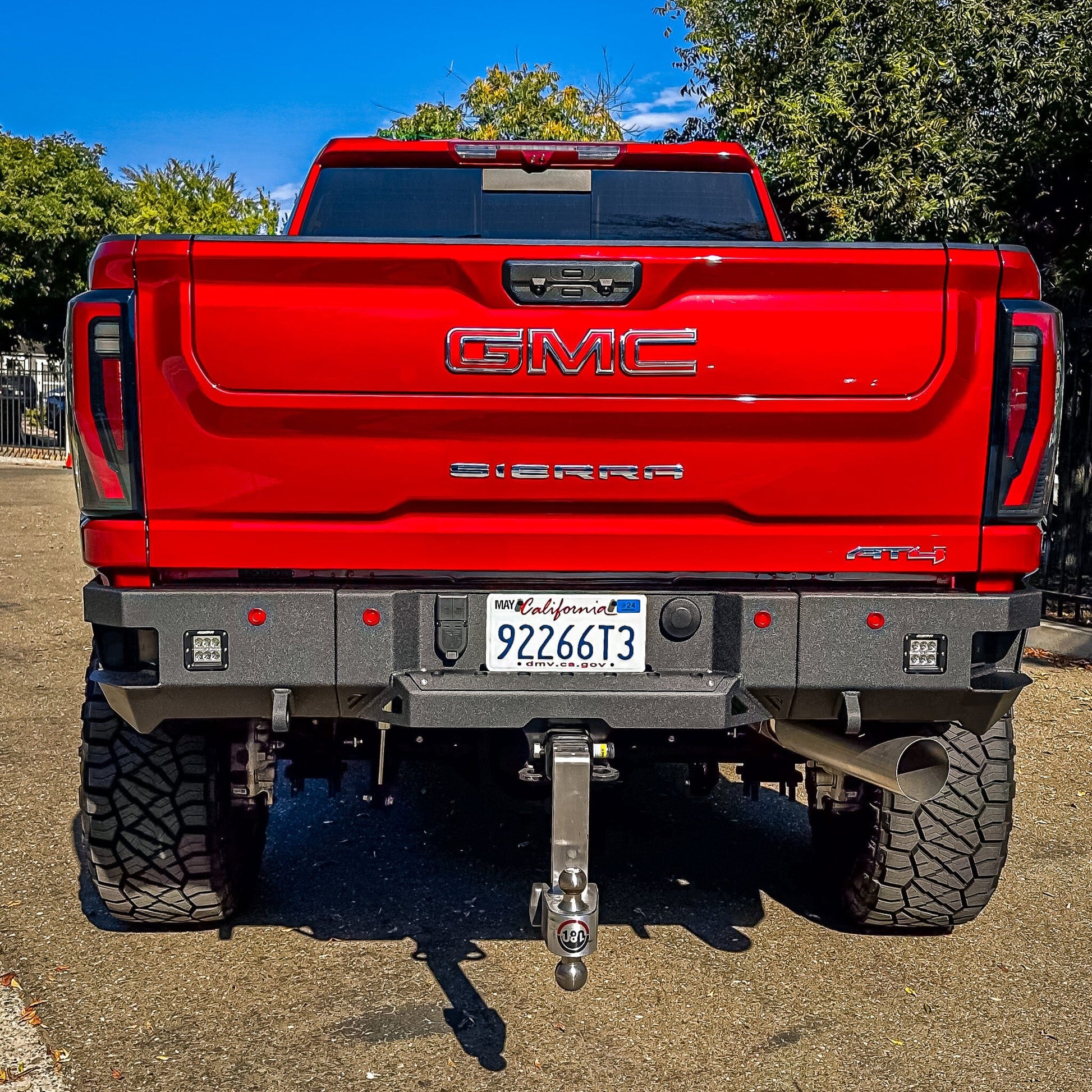 2020-2024 GMC SIERRA 2500/3500 OCTANE REAR BUMPER Chassis Unlimited Inc. 