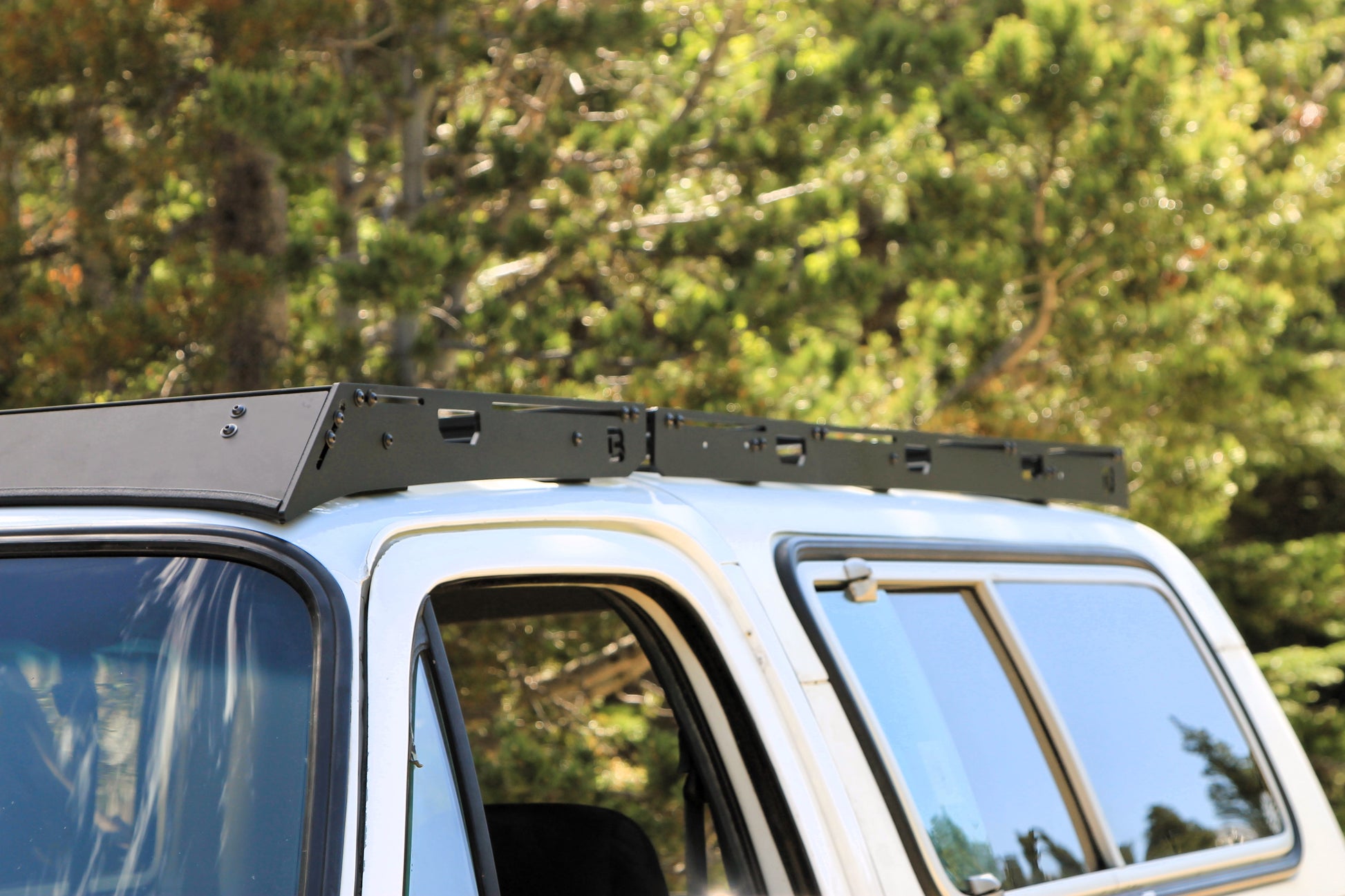 Square Body Blazer Two Piece Roof Rack from Baseline Overland 