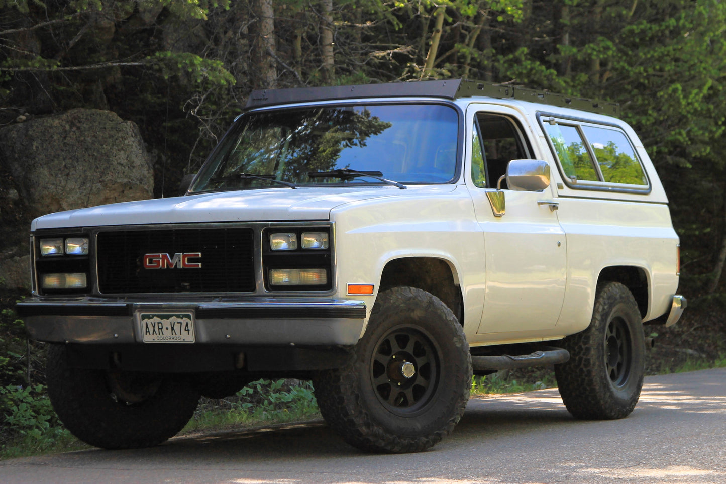 1973-1991 Chevy Blazer Roof Rack Baseline Overland Mehod Wheels 35s