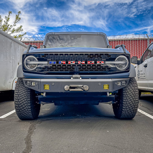 2021-2023 FORD BRONCO FRONT OCTANE WINCH BUMPER Chassis Unlimited Inc. 