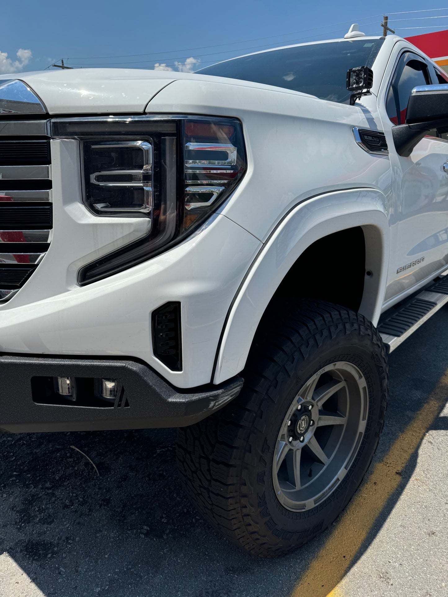 2022+ GMC SIERRA 1500 OCTANE FRONT WINCH BUMPER