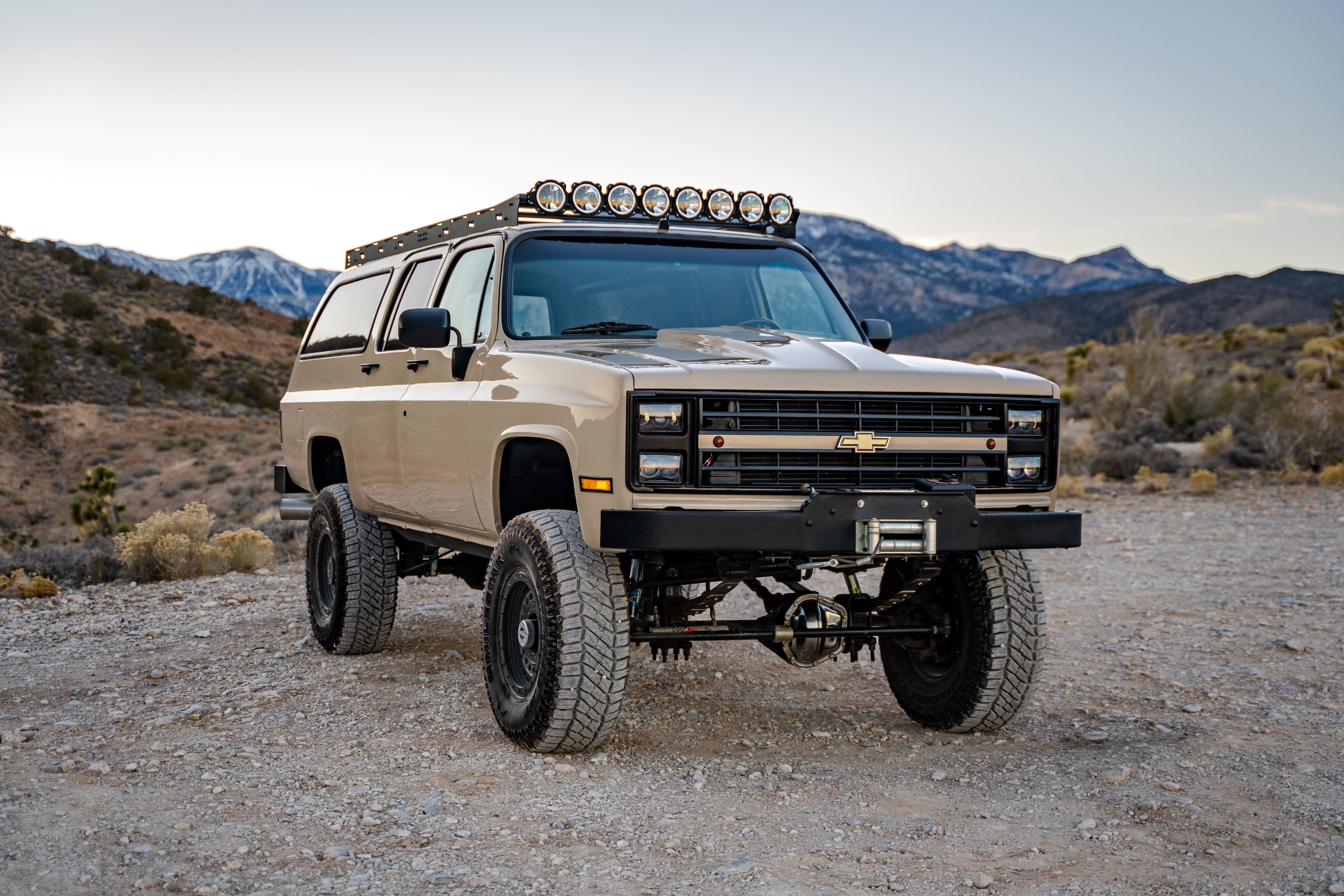 Chevy Square Body Rear 1973-1987(91) SQUARE BODY CHEVY SILVERADO ROOF RACK – Baseline Overland