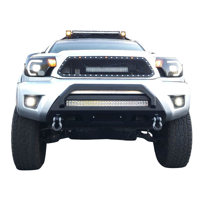 2012-2015 TOYOTA TACOMA PROLITE FRONT WINCH BUMPER Chassis Unlimited Inc. 