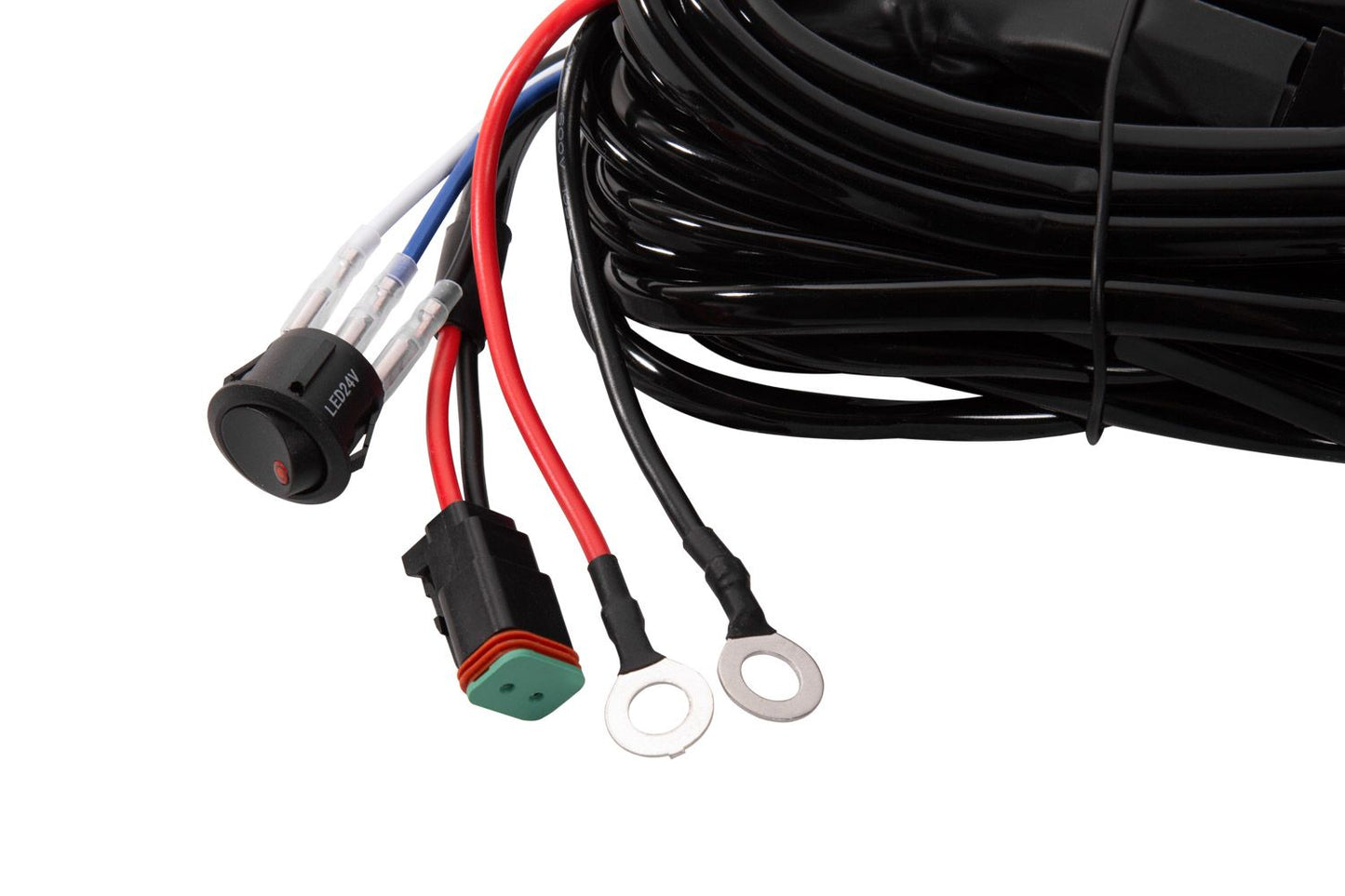 Diode Dynamics Heavy Duty Single Output 2-Pin Offroad Wiring Harness