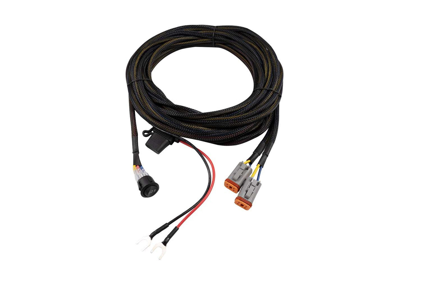 Light Duty Dual Output 4 Pin Wiring Harness Baseline Overland 
