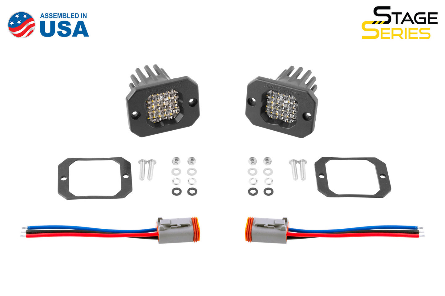 SSC1 LED Pod Flush RBL (pair)