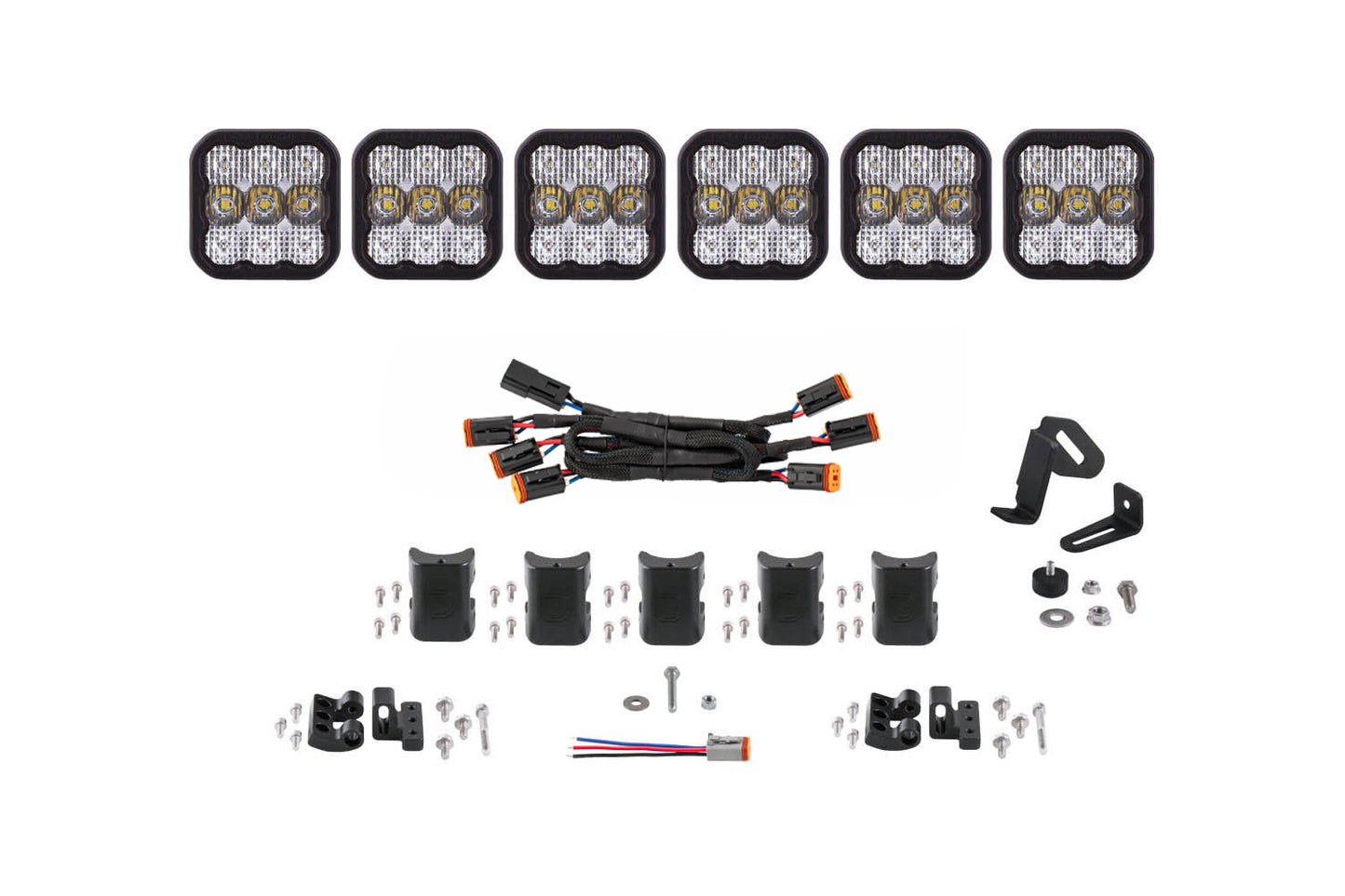 SS5 Universal CrossLink 6-Pod Lightbar