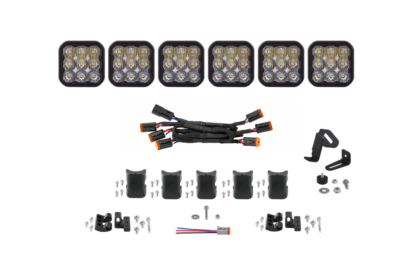SS5 Universal CrossLink 6-Pod Lightbar