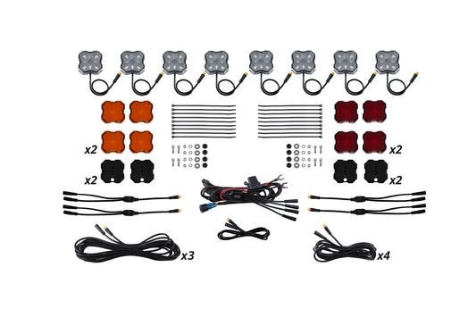 Single-Color Rock Light Installer Magnet Mount Kit (8-pack)