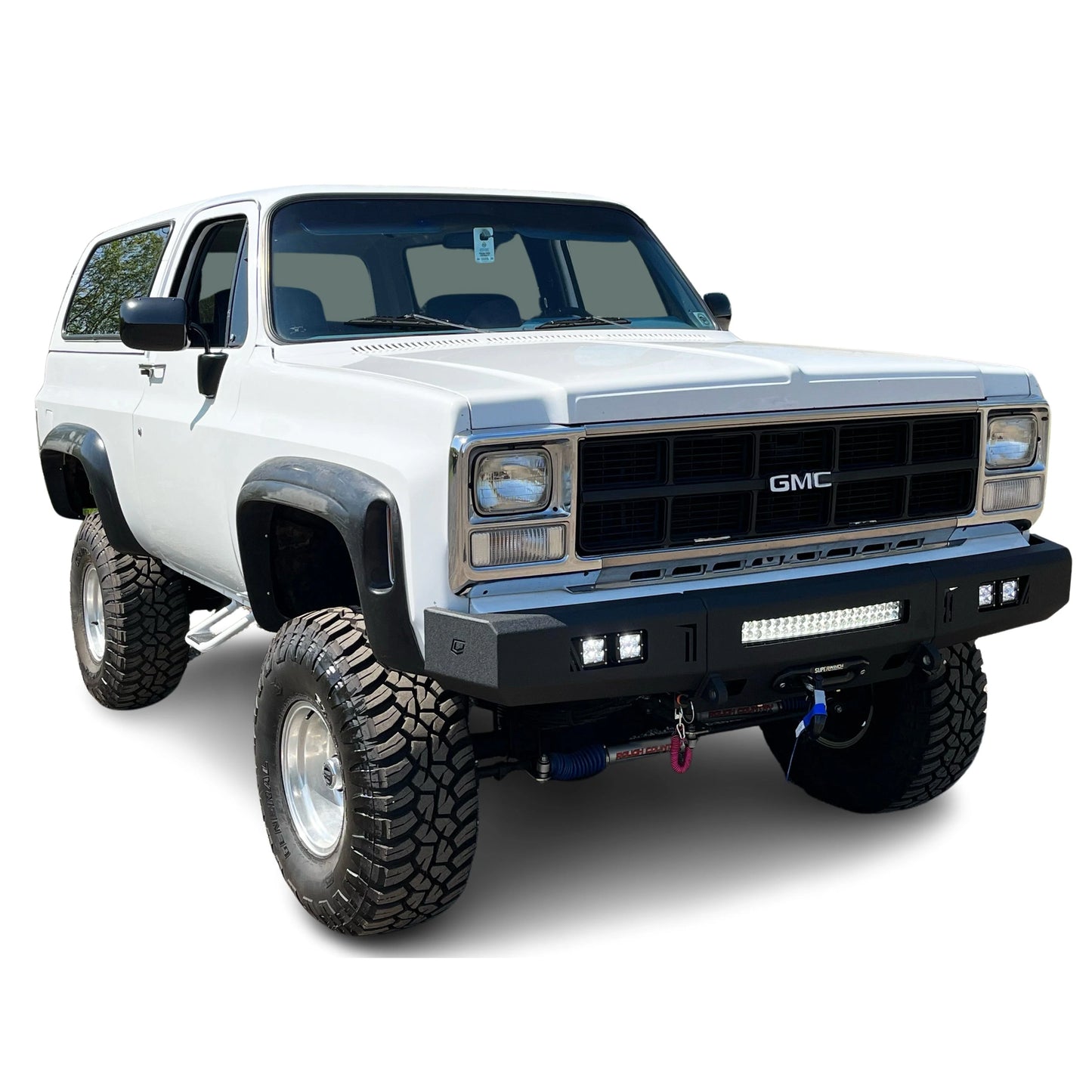 1973-1991 Chevy Blazer Suburban Silverado Front winch bumper chassis unlimited baseline overland