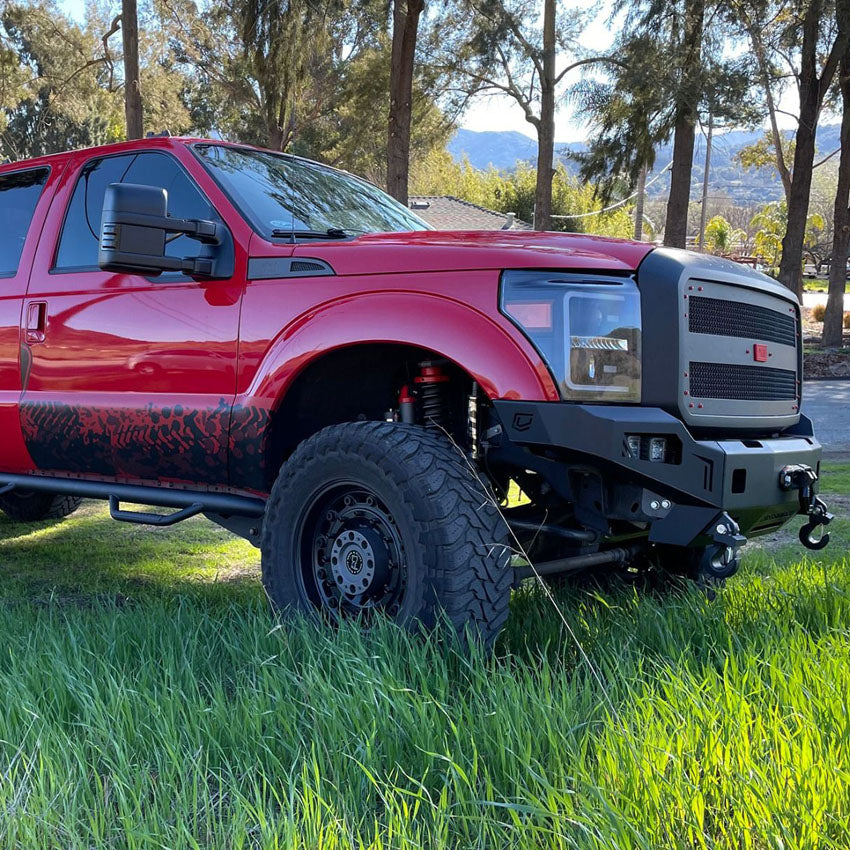 2011-2016 FORD SUPERDUTY F250/F350 OCTANE SERIES FRONT WINCH BUMPER Chassis Unlimited Inc. 