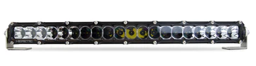 Heretic 6 Series Light Bar - 20 Inch: Black Bezel | Stainless Bolts | Combo Reflector | Clear Lens