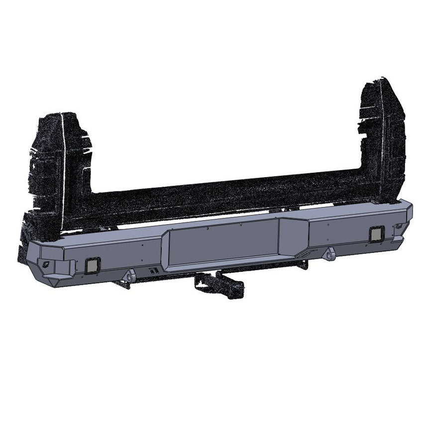 1989-1993 DODGE RAM 250/350 OCTANE REAR BUMPER Chassis Unlimited Inc. 