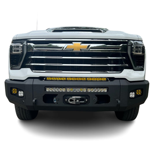 2024+ CHEVY SILVERADO 2500/3500 ATTITUDE FRONT WINCH BUMPER Chassis Unlimited Inc. 