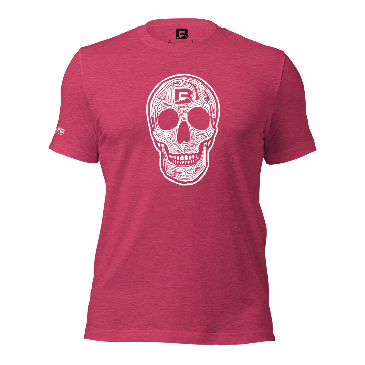 Baseline Overland Topo Skull Unisex t-shirt