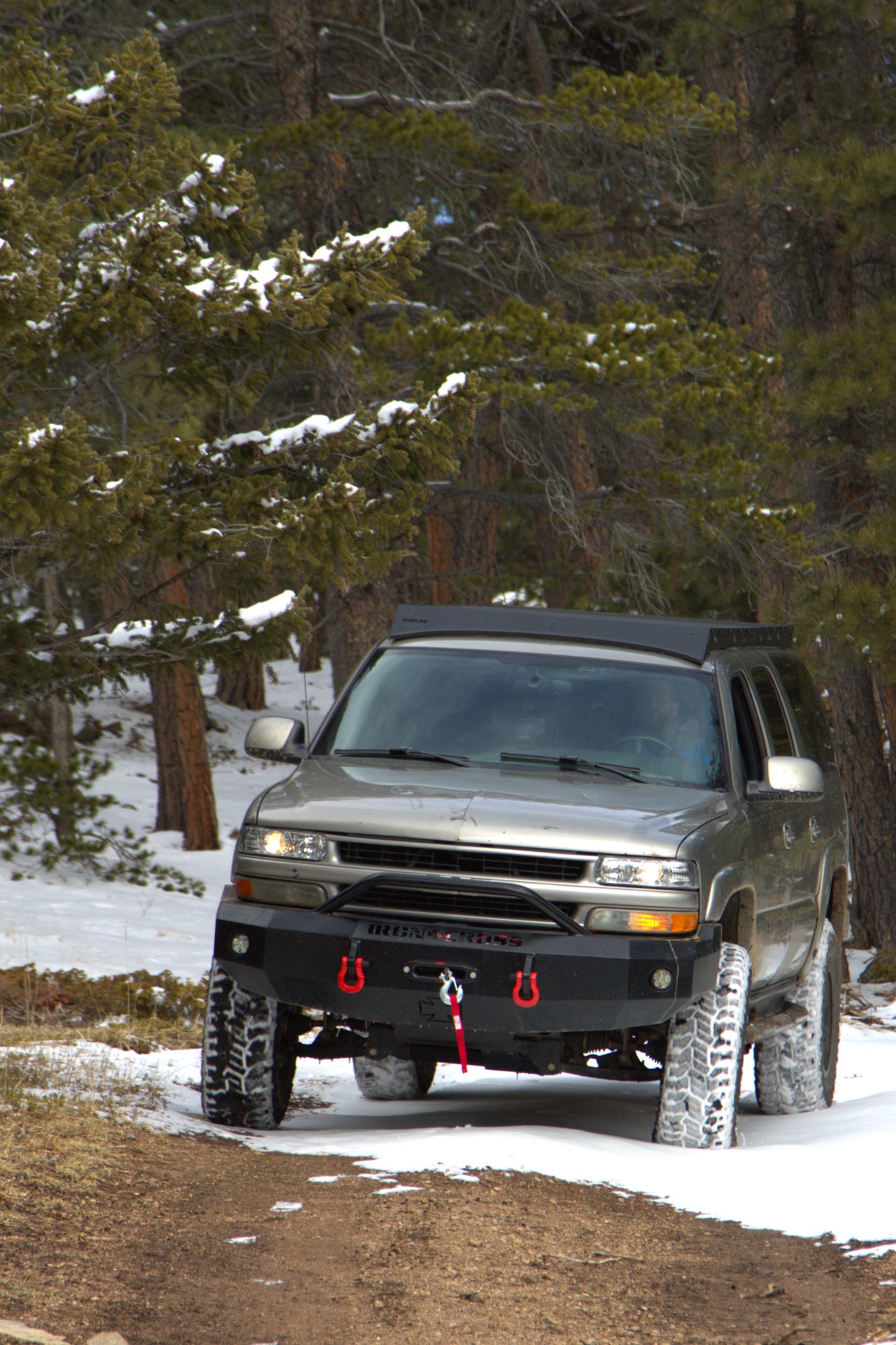 GMT800 Chevy Surburban Overland Build Winch Bumper Roof Rack