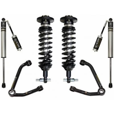 Icon 1-3" Suspension System - Stage 2 Large Taper Kit 2014-2018 Chevrolet Silverado 1500 4WD