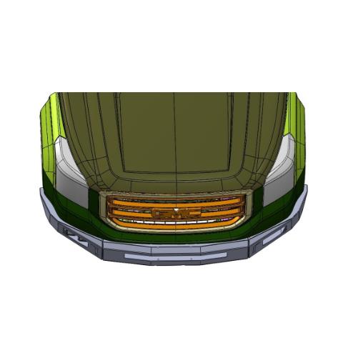 2015 - 2020 GMC Yukon (XL) Octane Front Winch Bumper