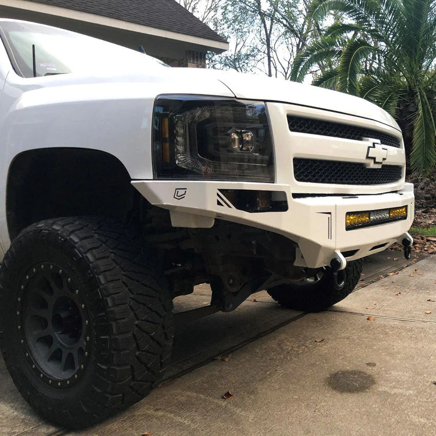 2008-2013 Chevy Silverado 1500 Front Winch Bumper by Chassis Unlimited Baseline Overland