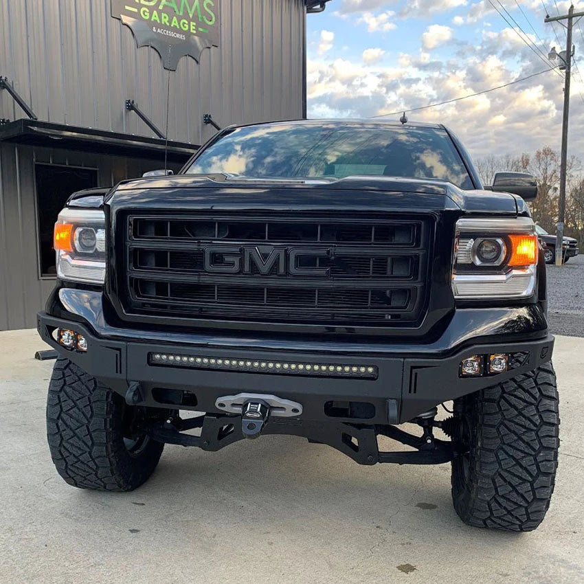 Shop 2014-2015 GMC Sierra 1500 Front Winch Bumper by Chassis Unlimited