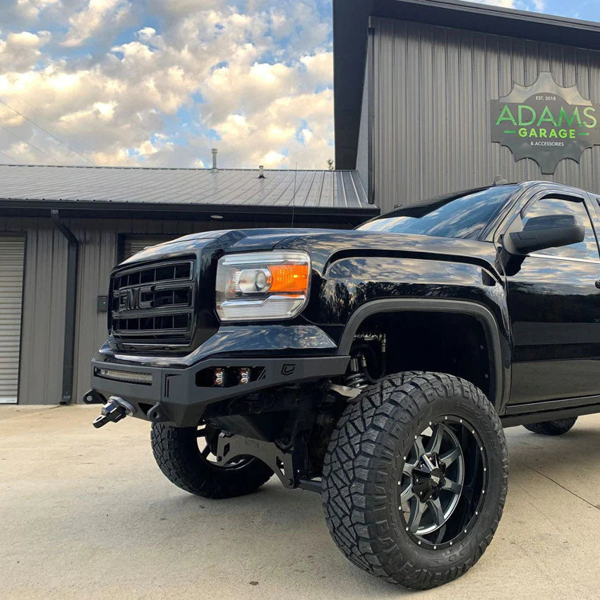 2014-2015 GMC Sierra 1500 Front Winch Bumper by Chassis Unlimited