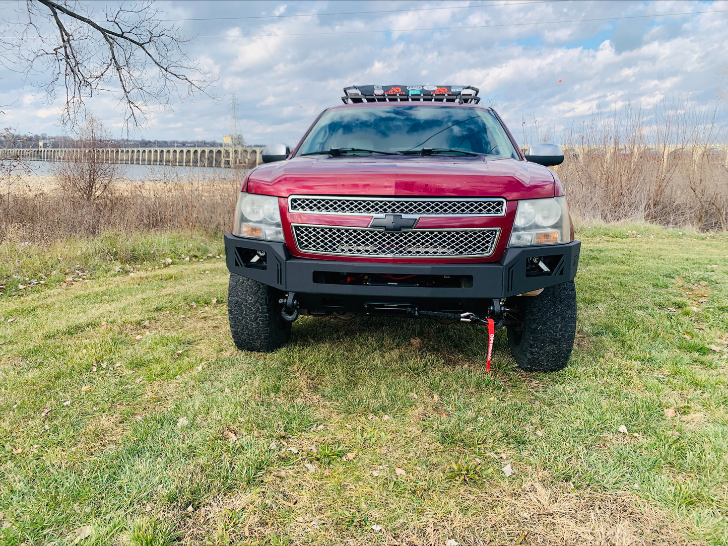 2007-2014 Chevy Suburban 2500 FRONT WINCH BUMPER by CHASSIS UNLIMITED