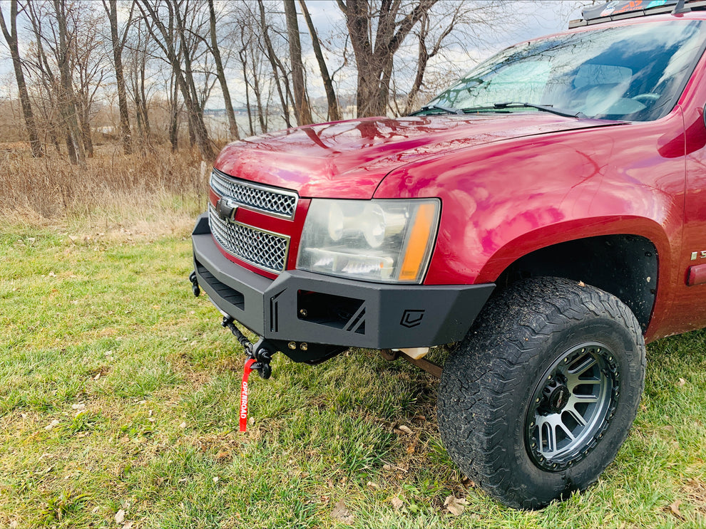 2007-2014 Chevy Suburban 2500 FRONT WINCH BUMPER by CHASSIS UNLIMITED ...