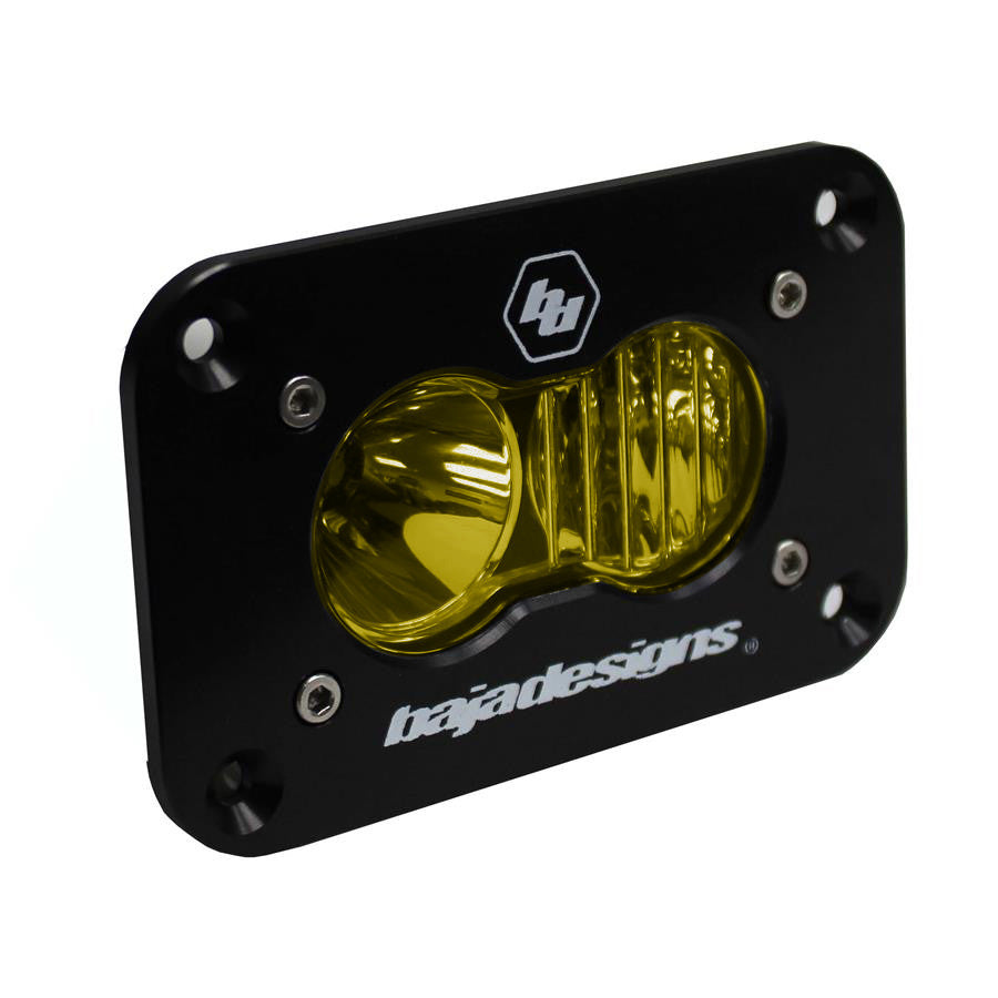 Baja Designs S2 Sport Black Flush Mount LED Auxiliary Light Pod - Universal