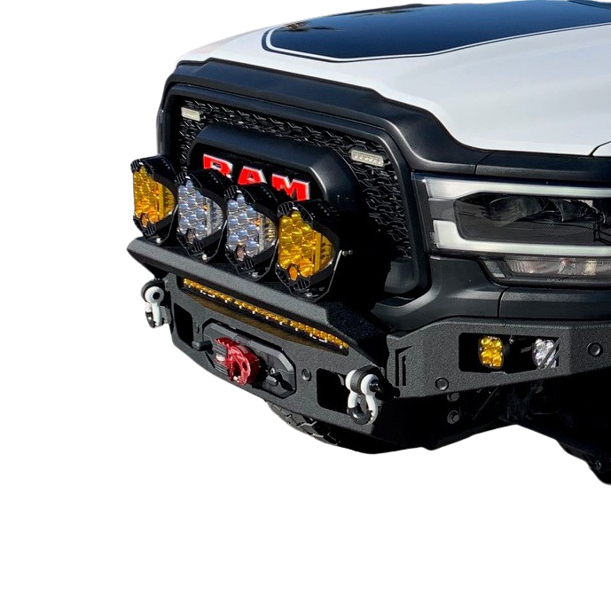 chassis unlimited brush guard for octane winch bumper baseline overland