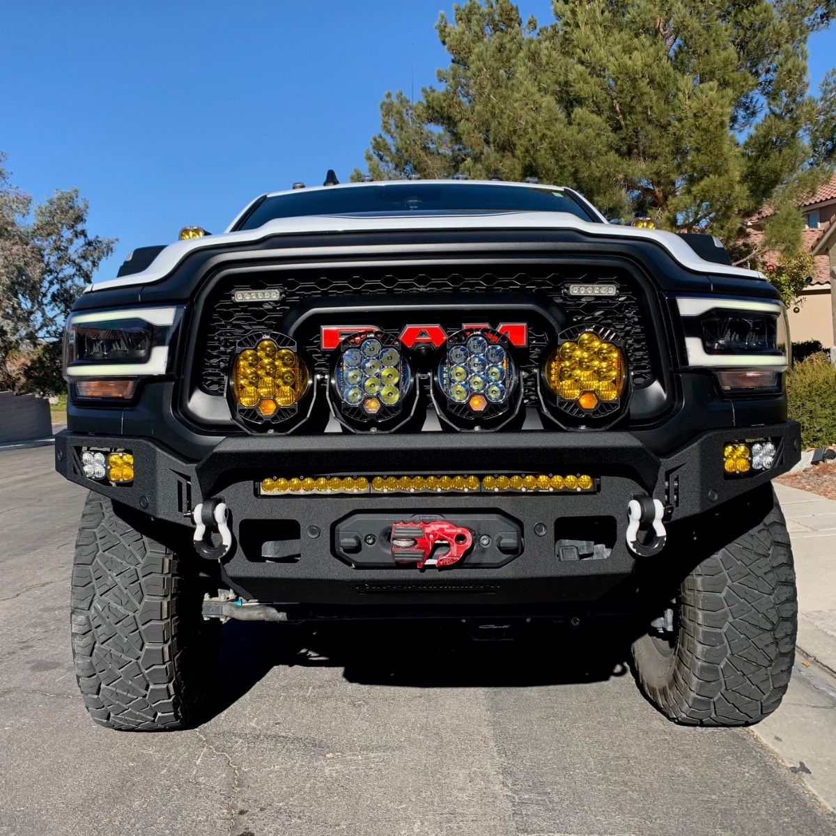 Bush Guard Brush Guard With Light Bar at Ryan Mcgovern blog