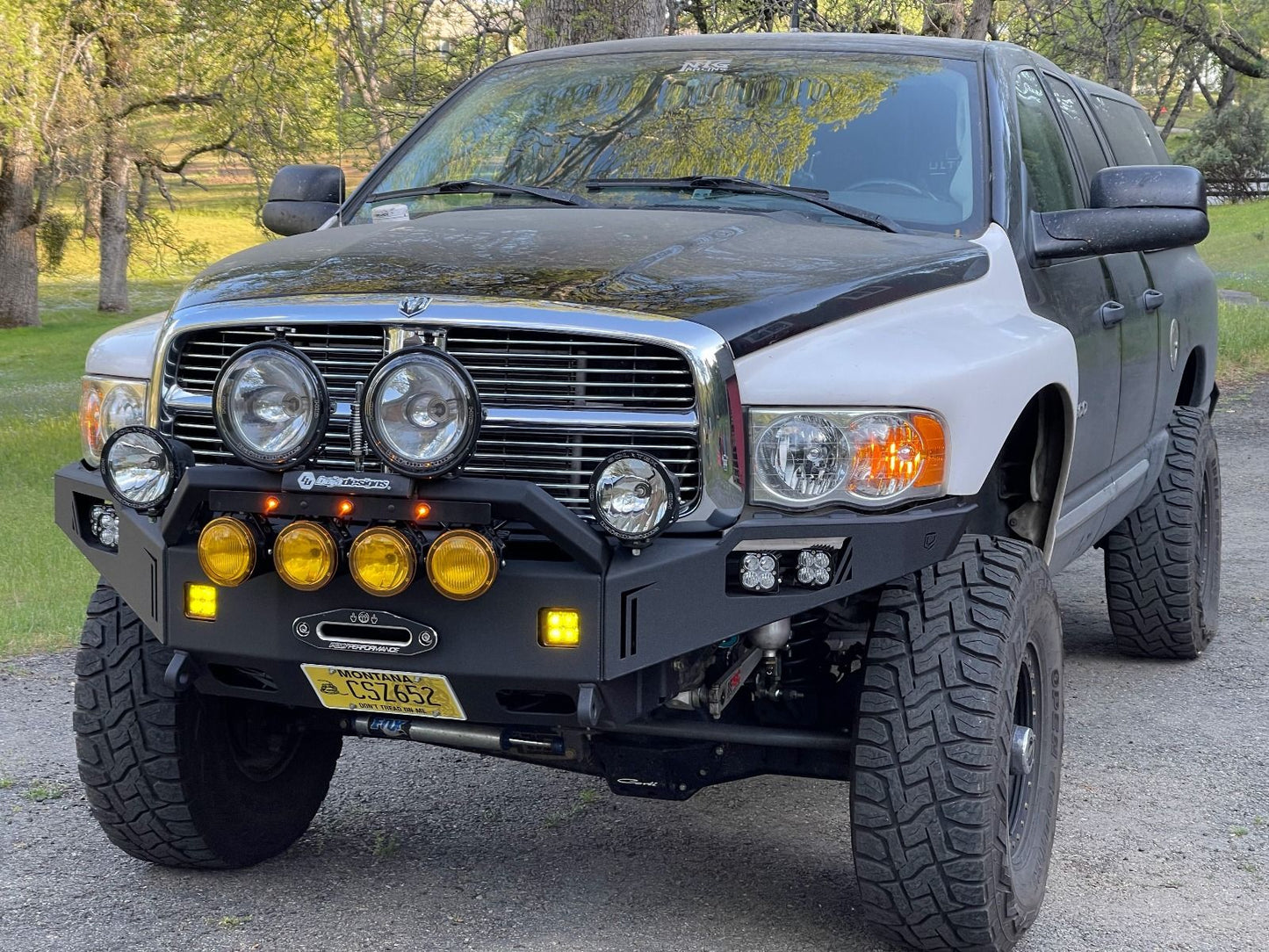 chassis unlimited tahoe brush guard for octane winch bumper baseline overland