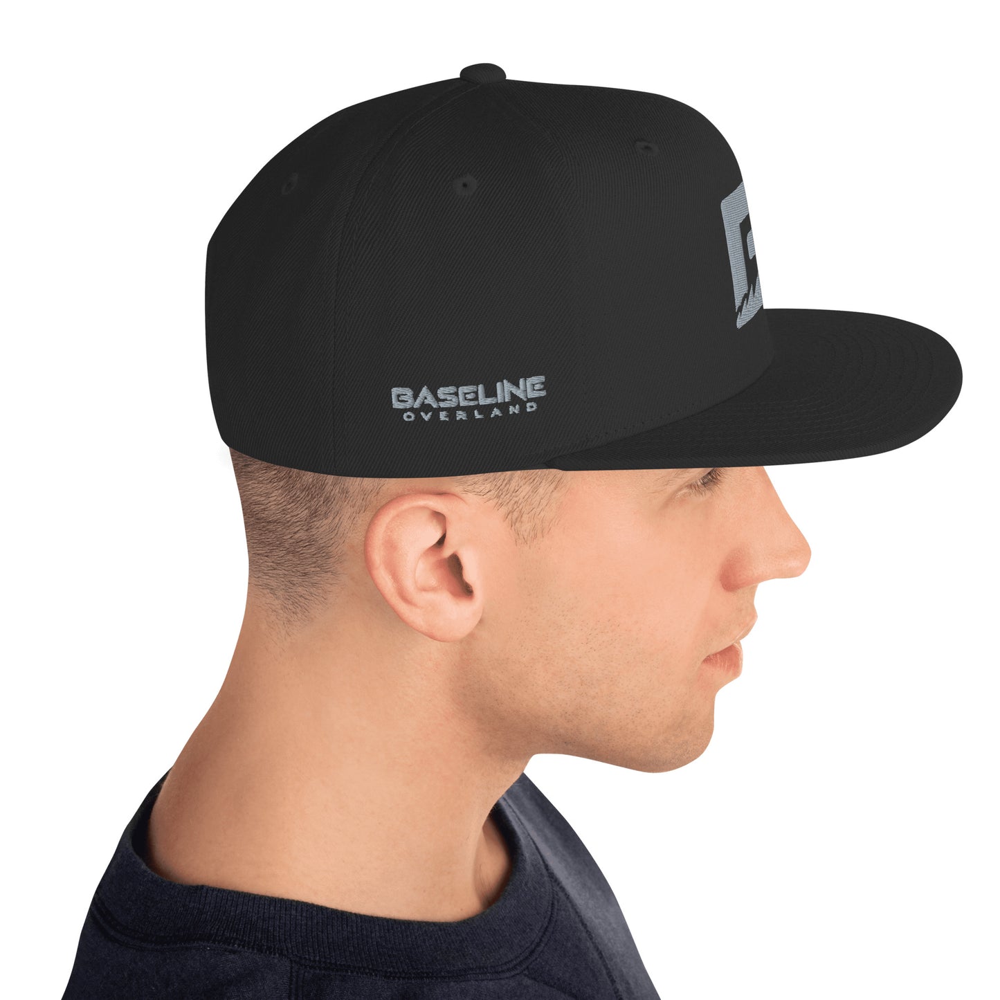 Baseline Overland "B" Snapback Hat