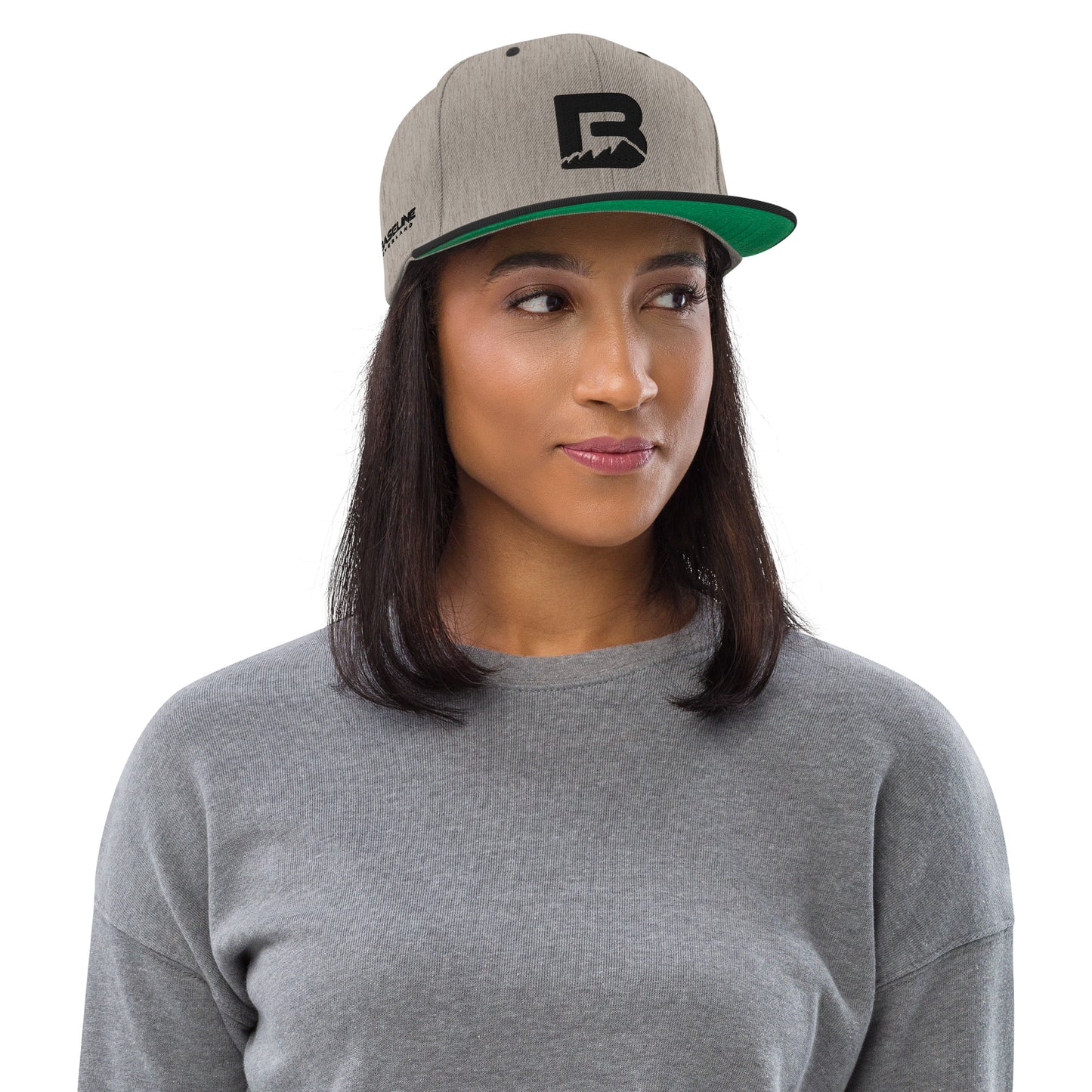 Baseline Overland "B" Snapback Hat