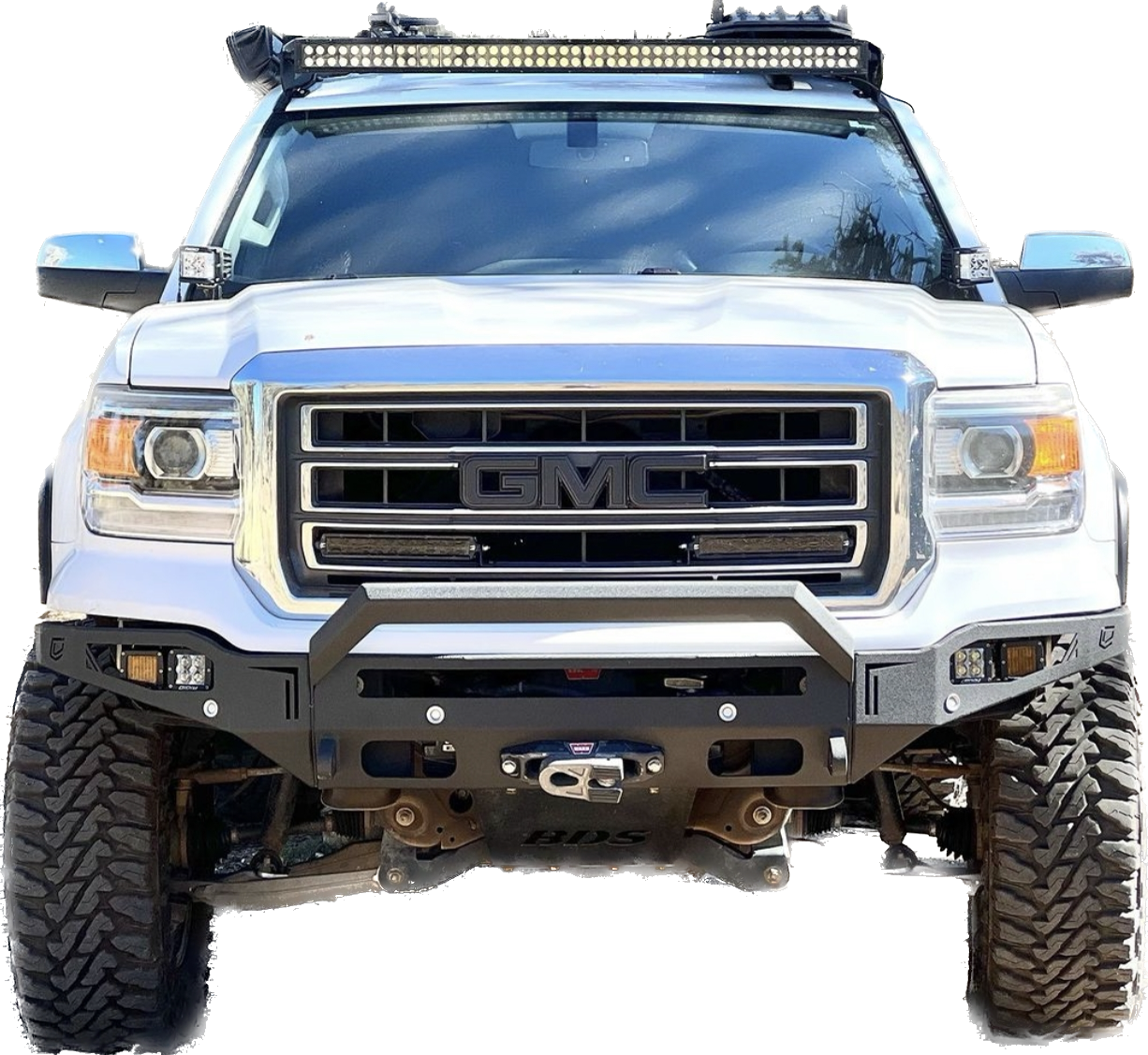 Brush Guard Light Mount Bumper Add-On Option For 1500 2500 3500 Octane Bumpers