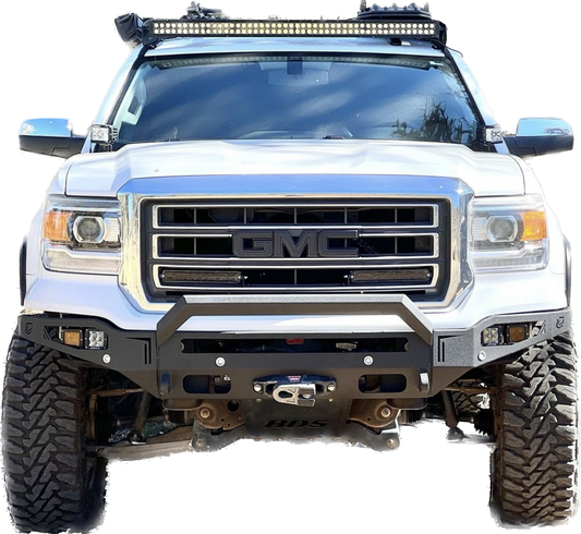 Brush Guard Light Mount Bumper Add-On Option For 1500 2500 3500 Octane Bumpers