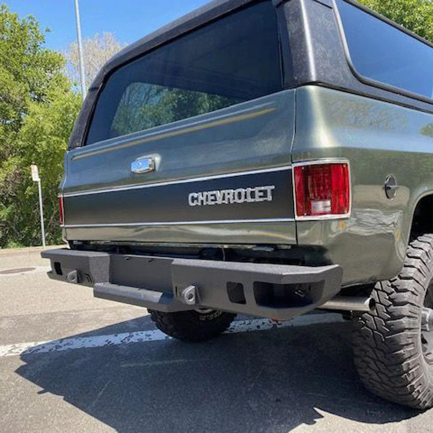 Chevy Square Body Rear 1973-1987(91) CHEVY/GMC SQUARE BODY OCTANE REAR BUMPER FOR PICKUP/ BLA ...