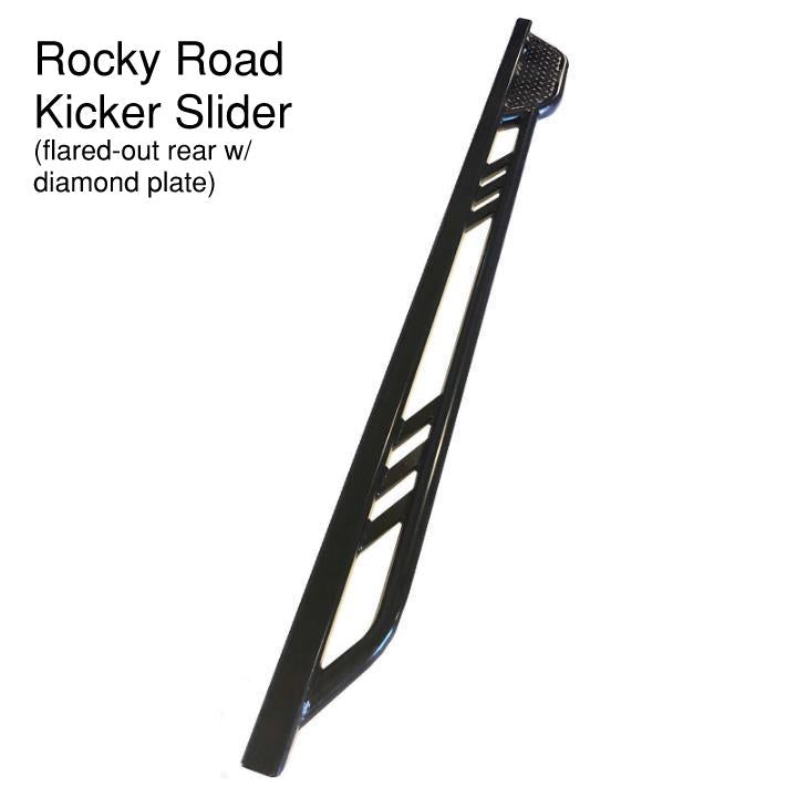 Chevy Silverado Rock Slider with kicker